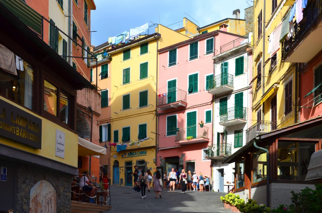 Cinque Terre - Riomaggiore - prechádzka mestom