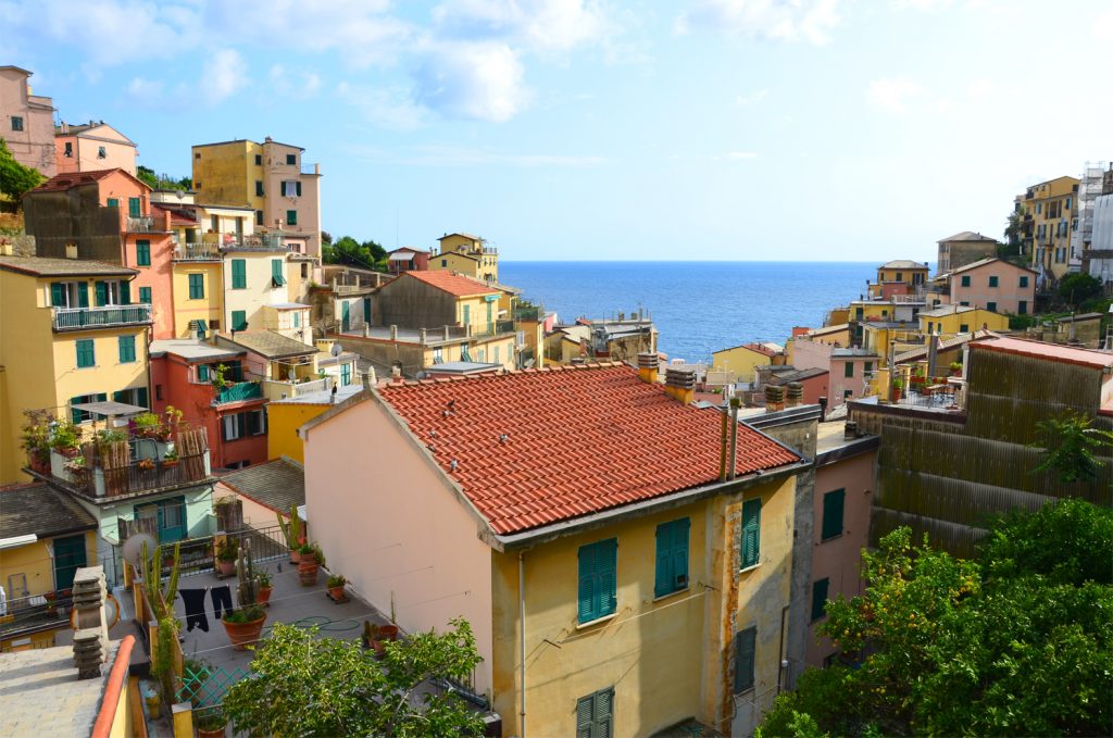 Cinque Terre - Riomaggiore - Pohľad zhora