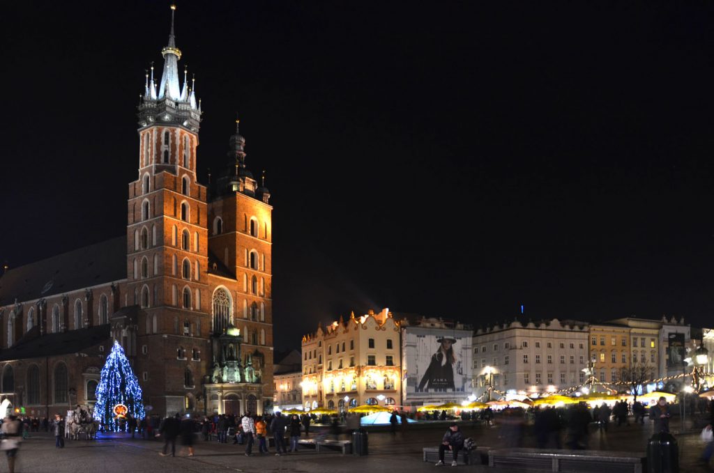 Vianočné trhy v Krakove