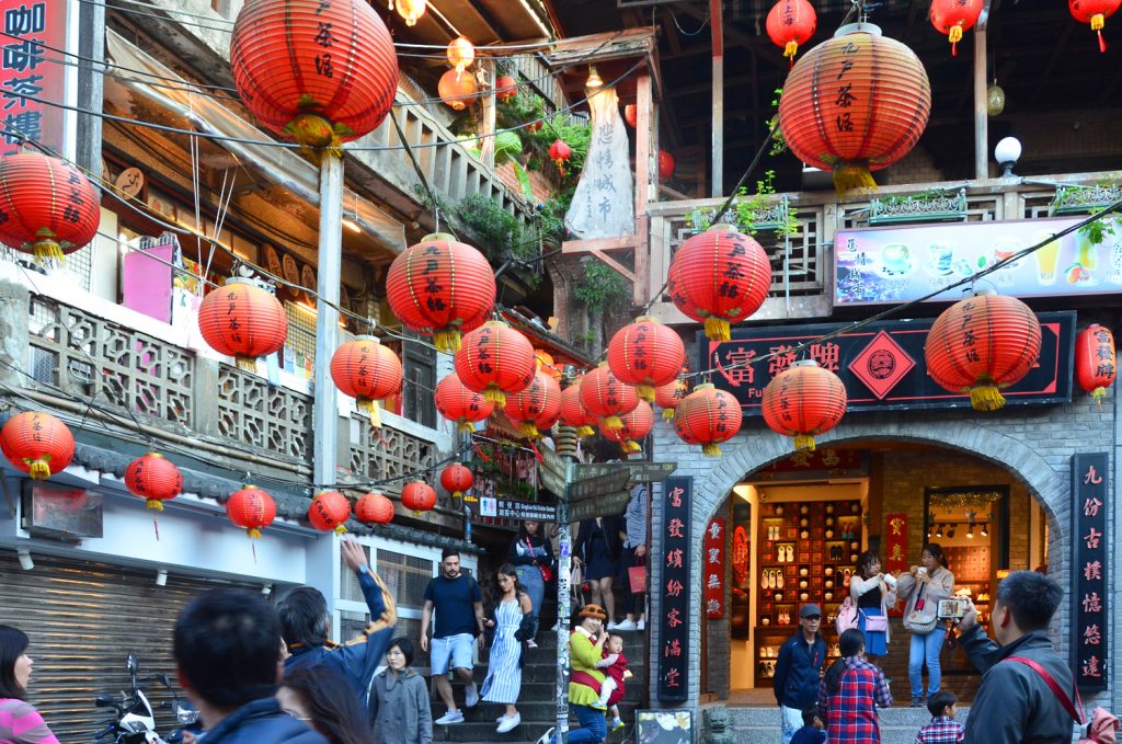 Výlet Taiwan: Jiufen - potulky mestom