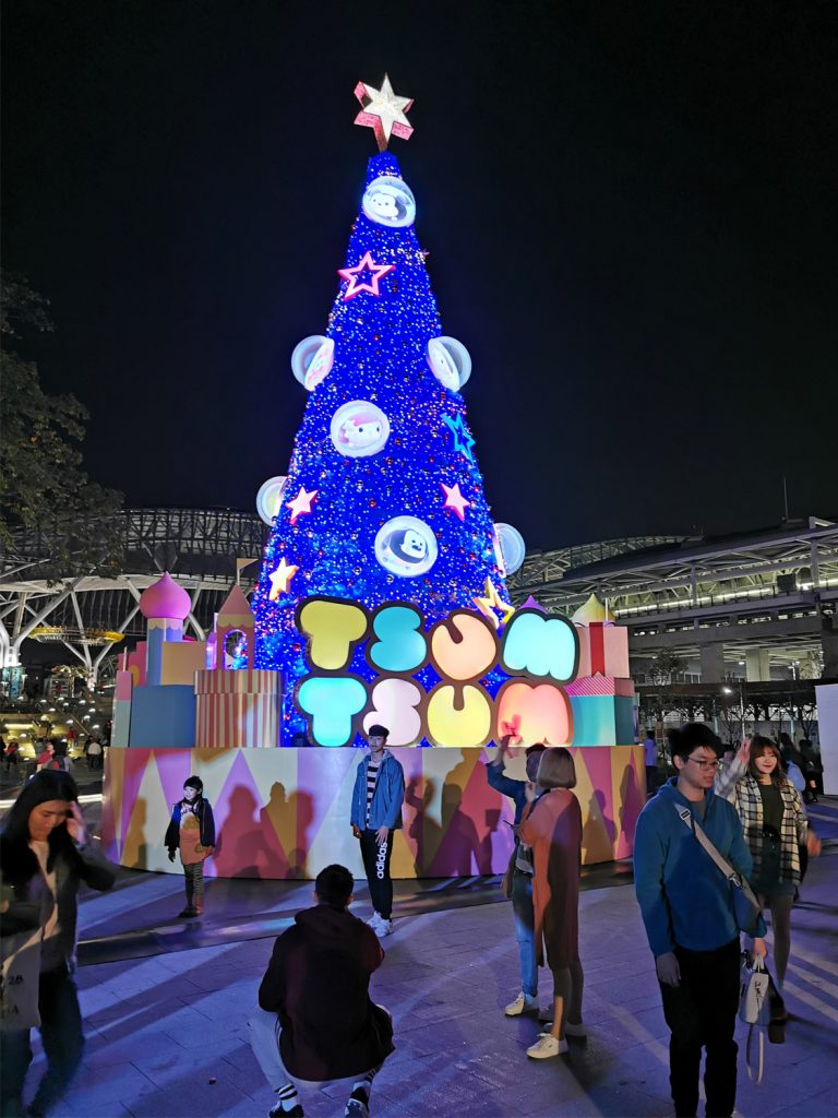 Taichung - vianočné trhy