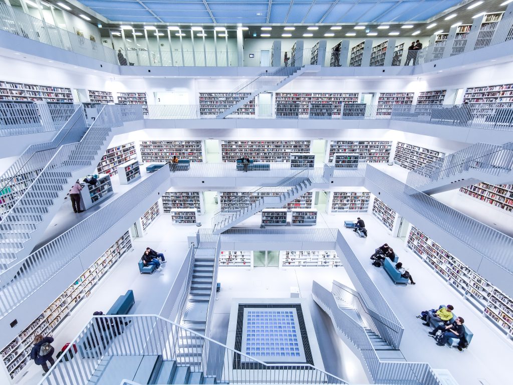 Stuttgart - Mestská knižnica