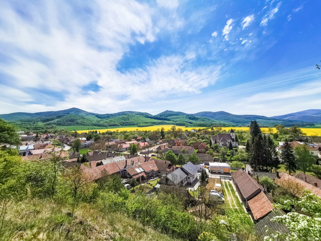 Soblahov - výhľad na dedinu