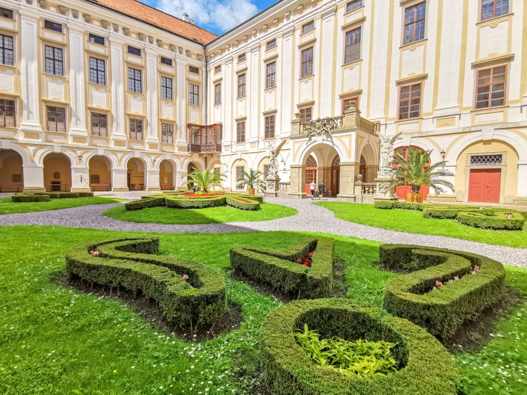 Arcibiskupský zámok Kroměříž - nádvorie
