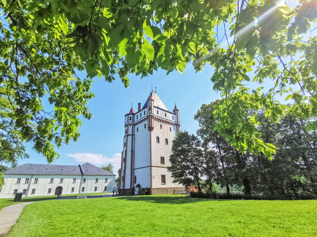 Zámok Hradec nad Moravicí - Biela veža