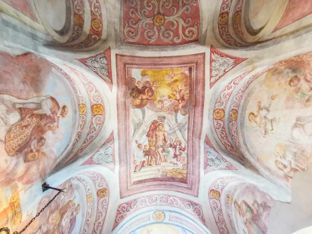 Hrad Bled- Na návšteve v kaplnke