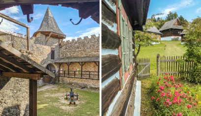 Skanzen a hrad Stará Ľubovňa