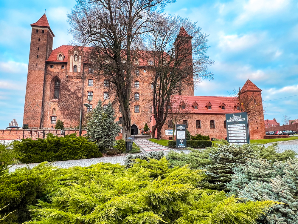 Gotický hrad Gniew