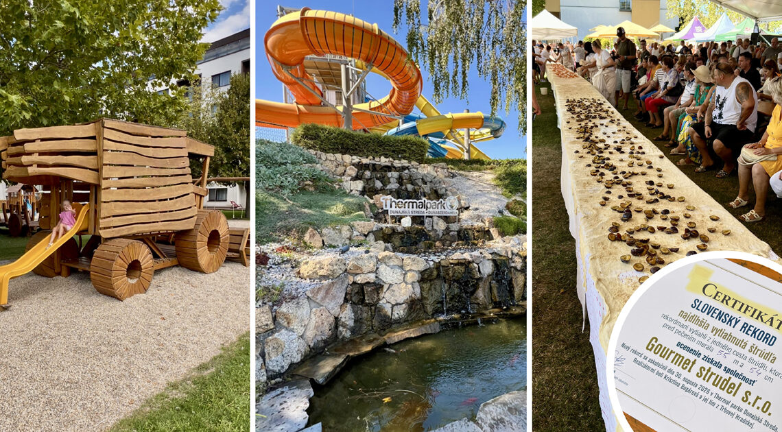 Žitný ostrov s deťmi – Štrúdľový festival, akvapark a zvieratká